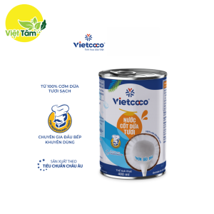 Nước Cốt Dừa Non- Vietcoco (Lon 400ml)