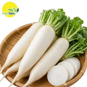 Củ cải trắng - Hữu cơ - Đà Lạt