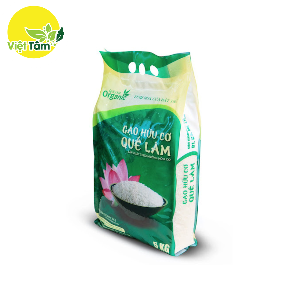 Gạo Hữu Cơ Ông Lam - Quế Lâm Organic (Túi 5Kg)